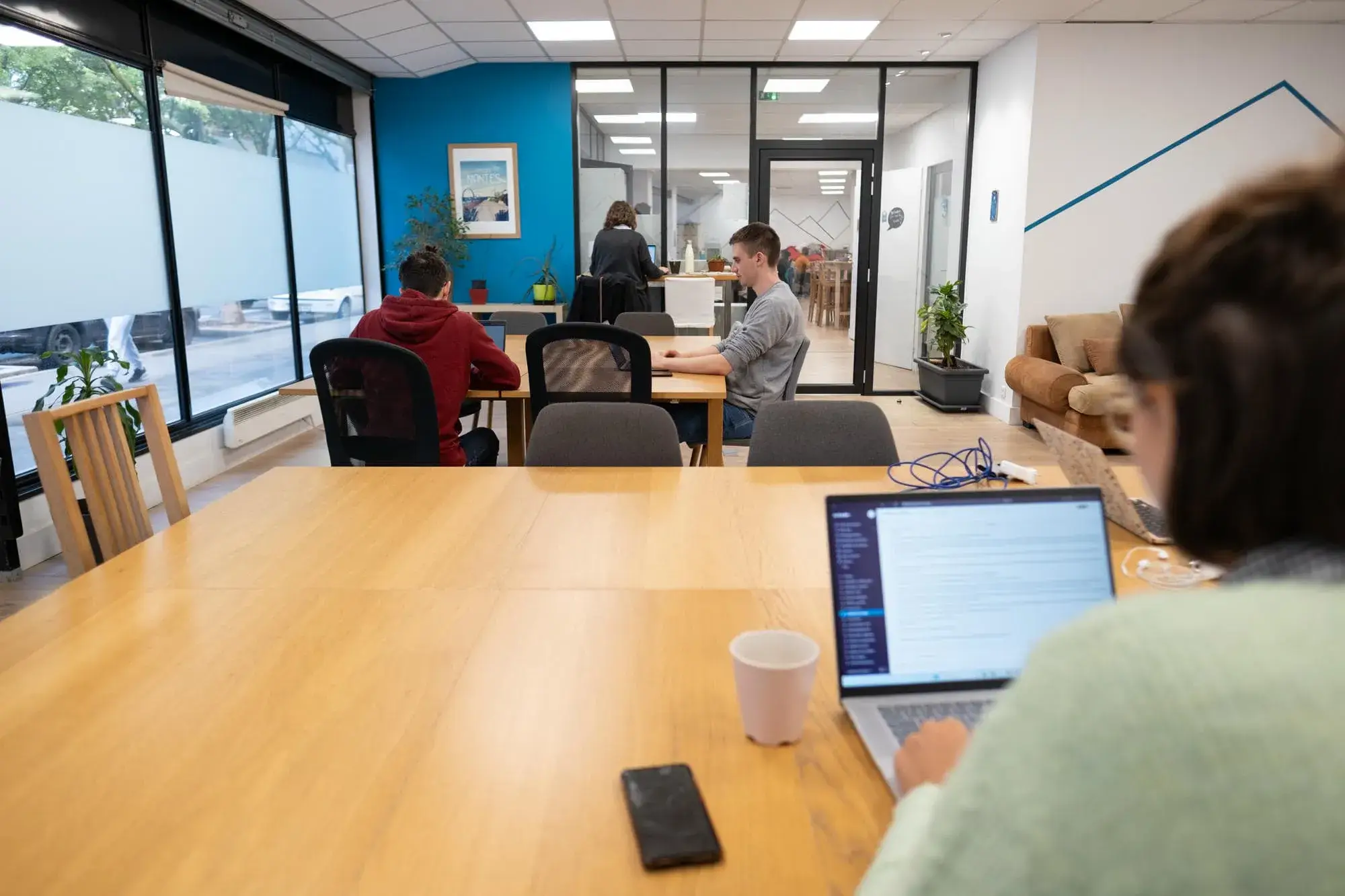 Bureaux attitrés lumineux à Villeurbanne