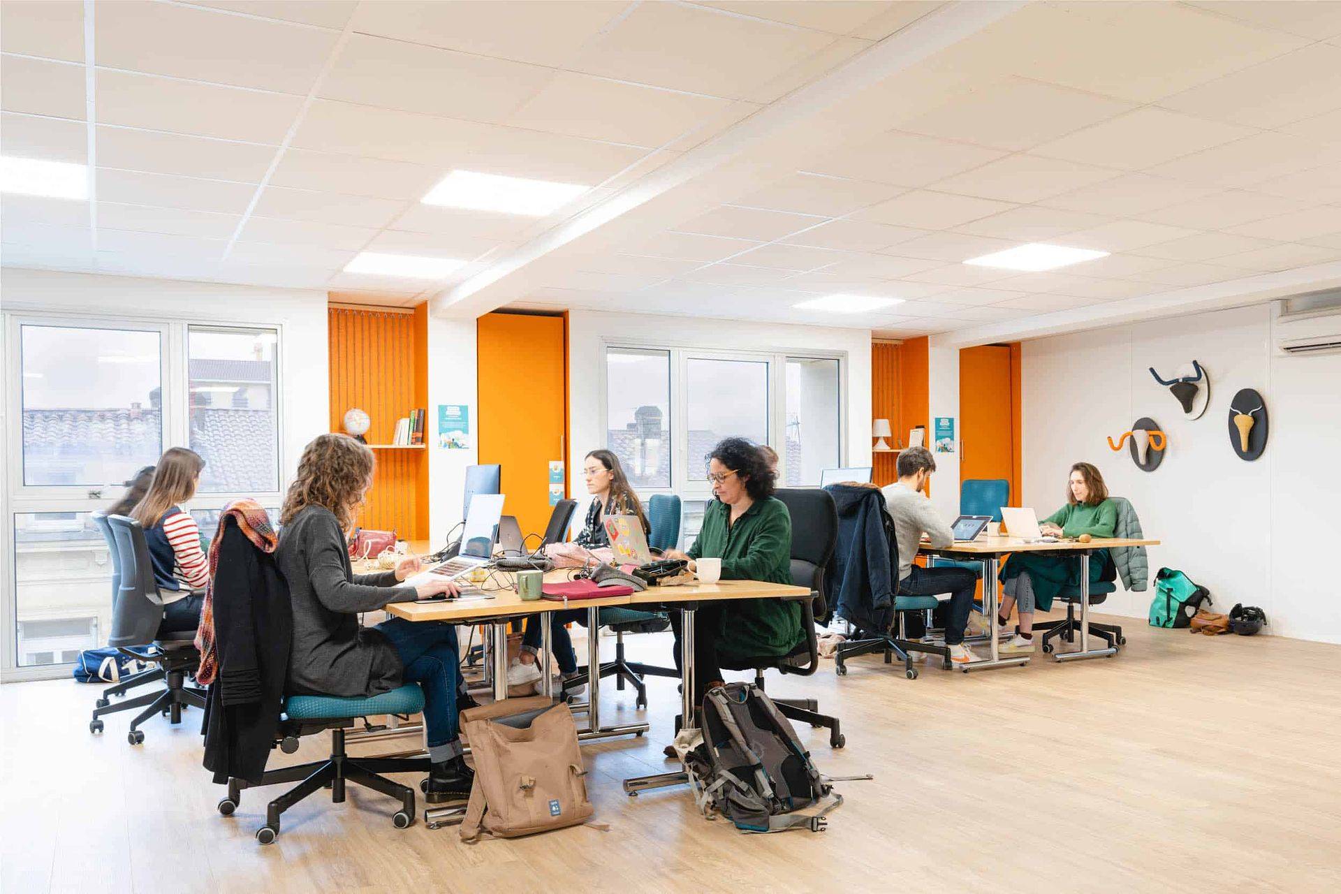 L'espace de travail de La Cordée Bordeaux, en plein coeur des Chartrons L'espace de travail de La Cordée Bordeaux, en plein coeur des Chartrons