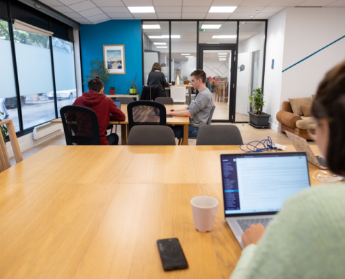 Bureaux flexibles à La Cordée coworking République, Villeurbanne