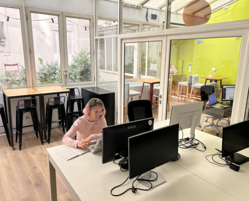 Bureaux à louer avec vue sur cour à La Cordée Paris Gare de Lyon