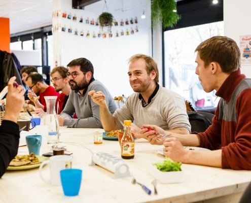 Pause déjeuner collective et conviviale à La Cordée République / Villeurbanne