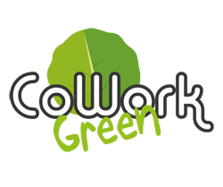 Logo Cowork Green PNG